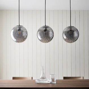 Tamara 3-Light Antique Brass Pendant Bar