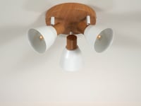 Seaton Matte White 3-Spot Plate