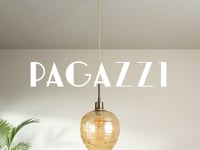 Zula 1-Light Champagne Pendant