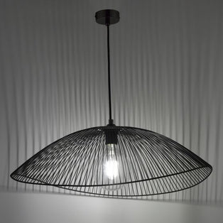 Rebel Large Black Ceiling Shade