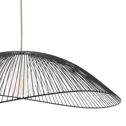 Rebel Large Black Ceiling Shade
