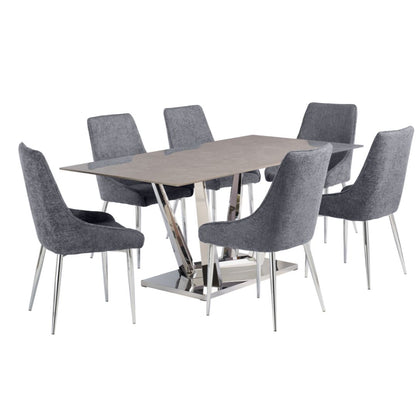 Remi Carlos 6-Seater Dining Set