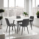 Stockholm 1.3m 4 Seater Dining Set