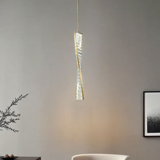 Sparkle Gold LED Pendant Ceiling Light