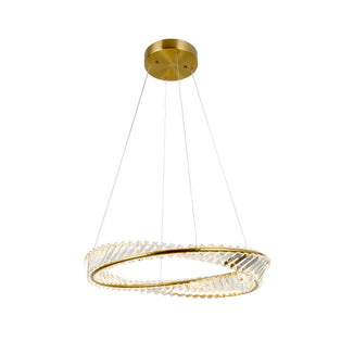 Sparkle Gold Ring LED Pendant Ceiling Light 36w