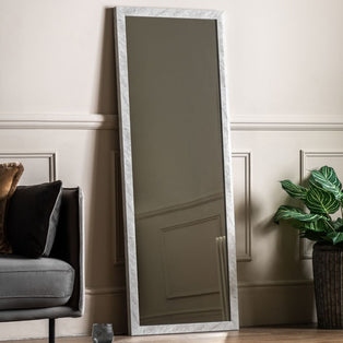 Romano White Marbled Mirror