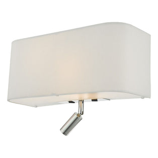 Ronda 3 Light Ivory With LED Reading Light Wall Light
