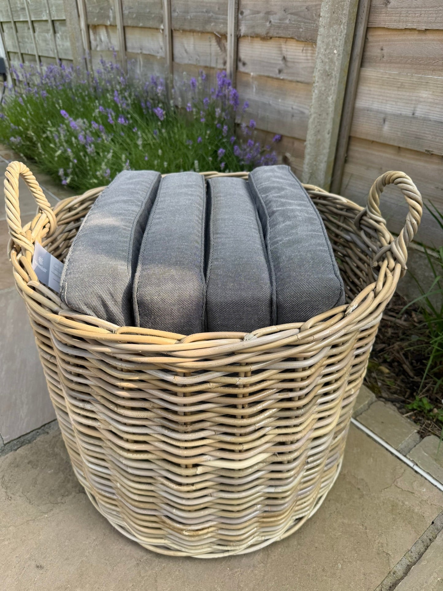 Wovenhill Round Kubu Basket