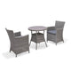 Palma 2 Seater Round Outdoor Bistro Set