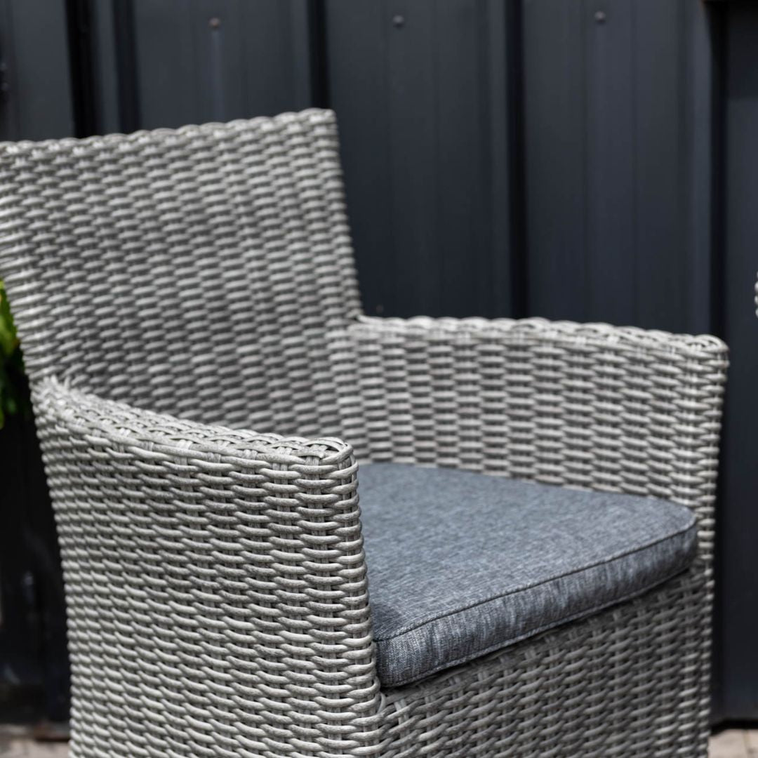 Palma 6 Seater Rounded Outdoor Dining Set