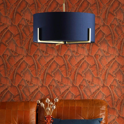 Santino 3 Light Ceiling Light Navy