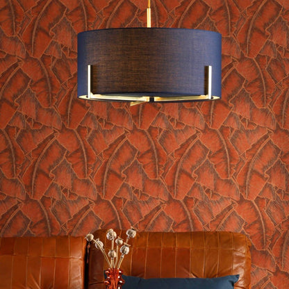 Santino 3 Light Ceiling Light Navy
