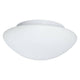 Small Flush Bathroom Ceiling Light White 30cm