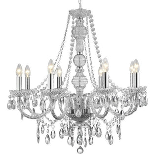 Marie-Thérèse 8 Light Clear Pendant Chandelier