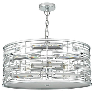 Seville 6 Light Ceiling Light Crystal