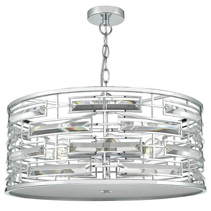 Seville 6 Light Ceiling Light Crystal
