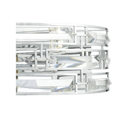 Seville 2 Light Wall Bracket Polished Chrome