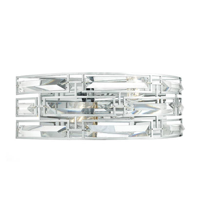 Seville 2 Light Wall Bracket Polished Chrome
