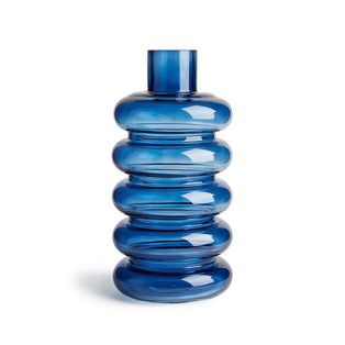 Heidi Blue Glass Vase