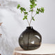 Chennai Black Glass Vase