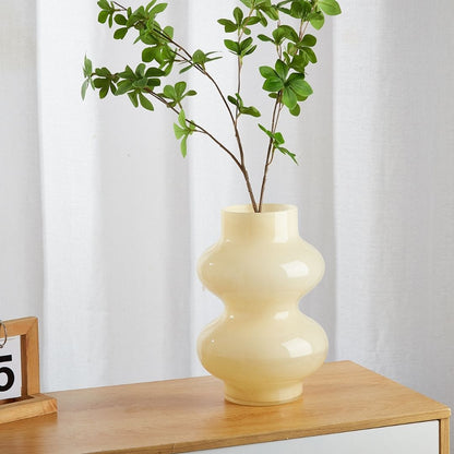 Albi Cream Glass Vase