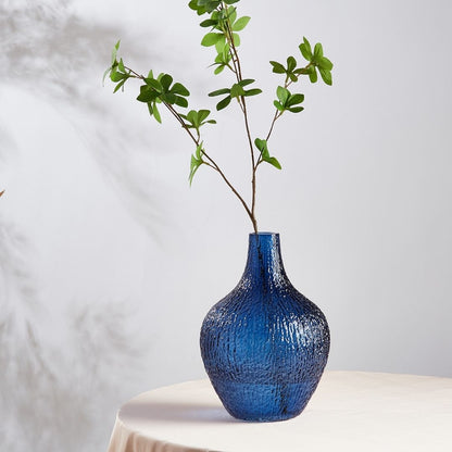 Ankara Blue Glass Vase