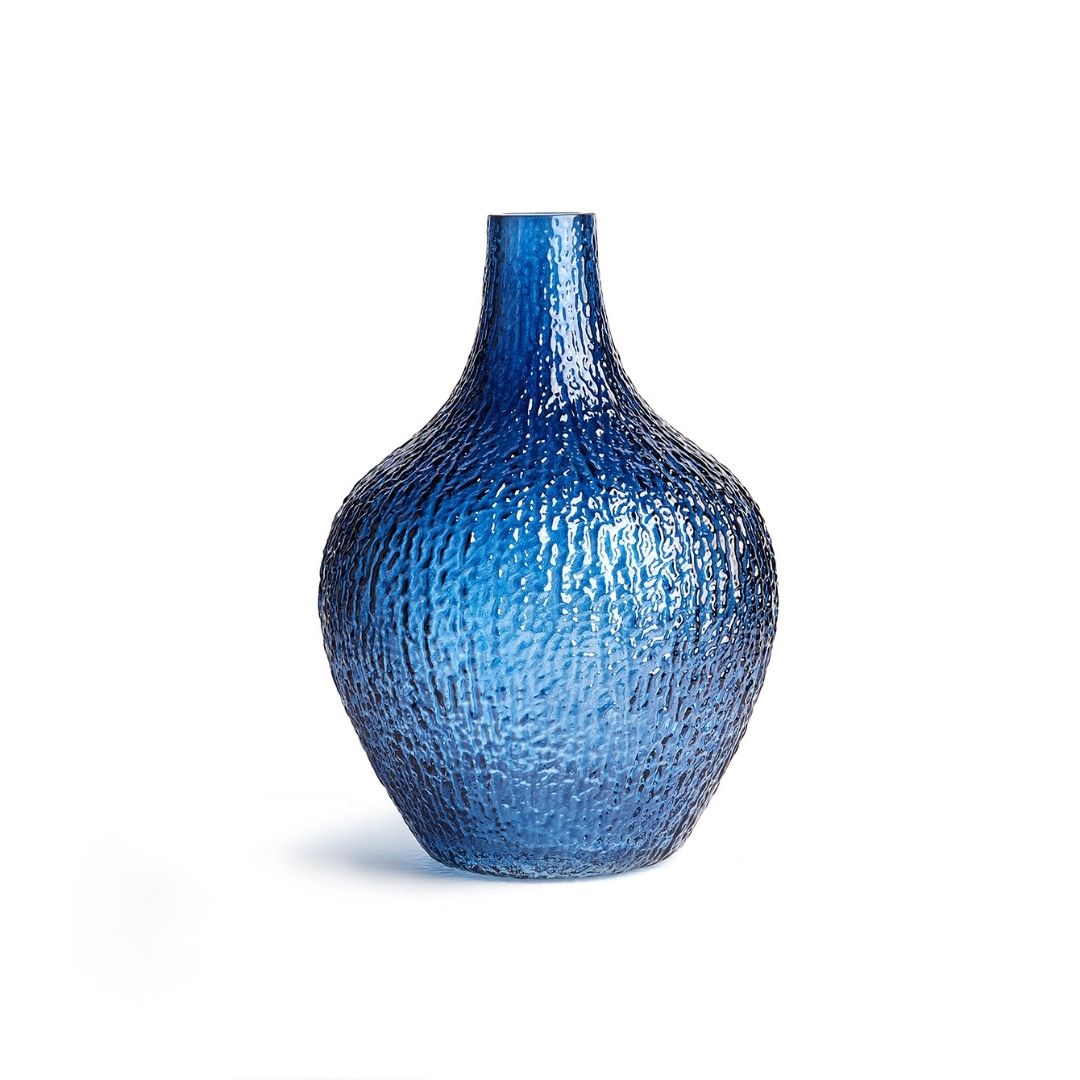 Ankara Blue Glass Vase