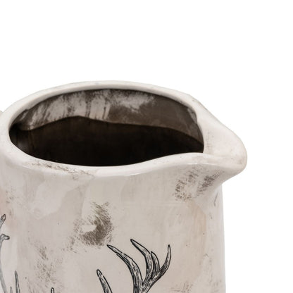Stag Pitcher Vase Large