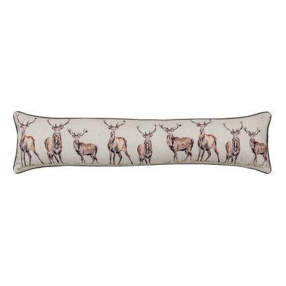 All Over Stags Draught Excluder