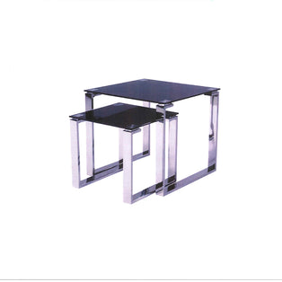 Twinkle Black Sparkle Nest of Tables