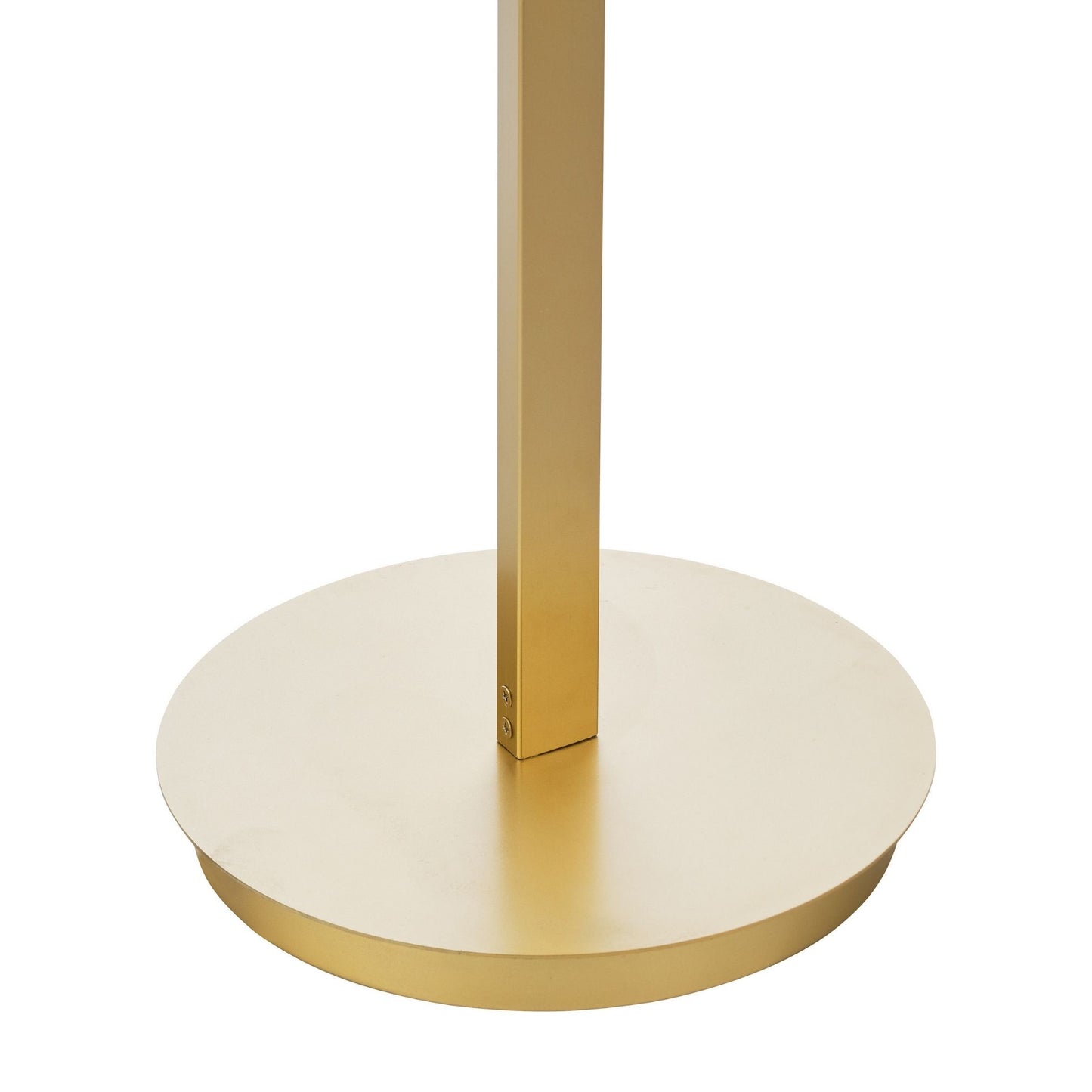 Tauri 3 Light Gold & Opal Glass Floor Lamp