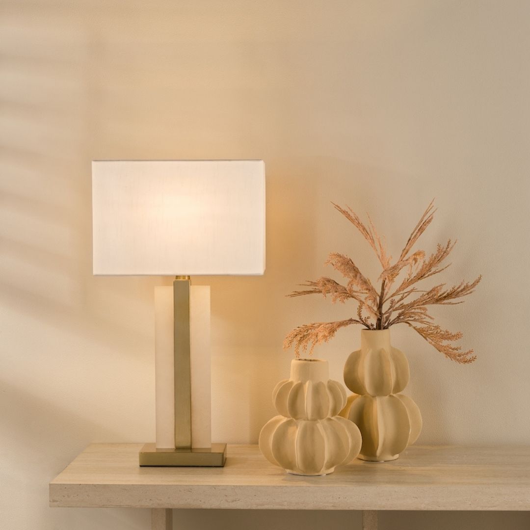 Tokori Brushed Gold Table Lamp