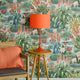 Toledo Burnt Orange Retro Table Lamp