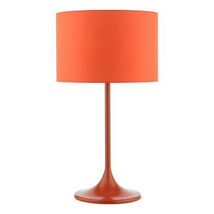 Toledo Burnt Orange Retro Table Lamp