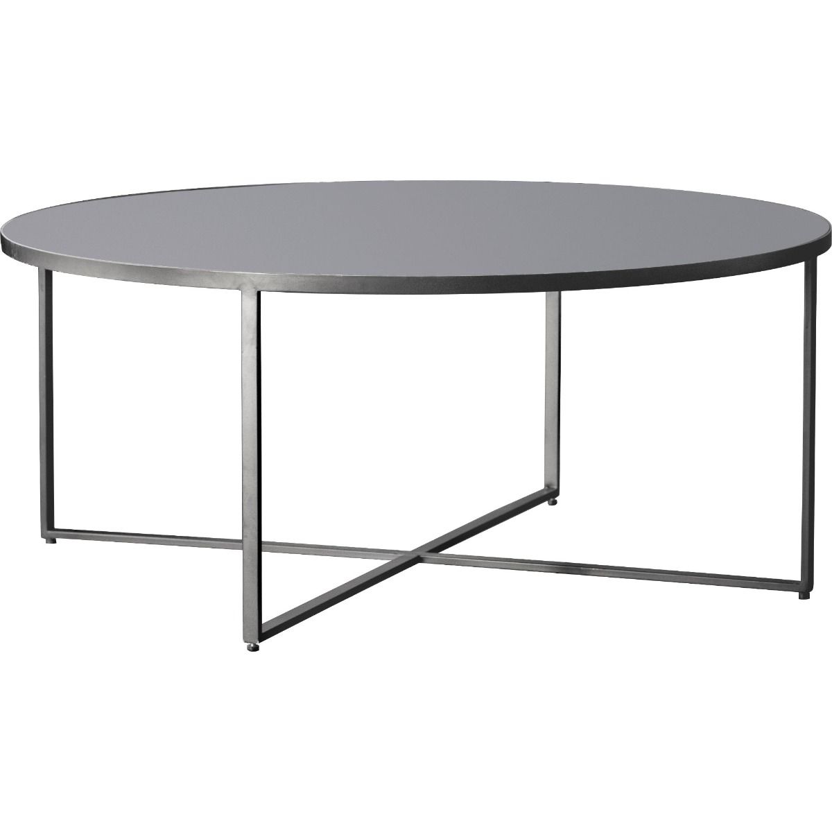 Torrance Coffee Table Silver 100cmx100cmx42cm