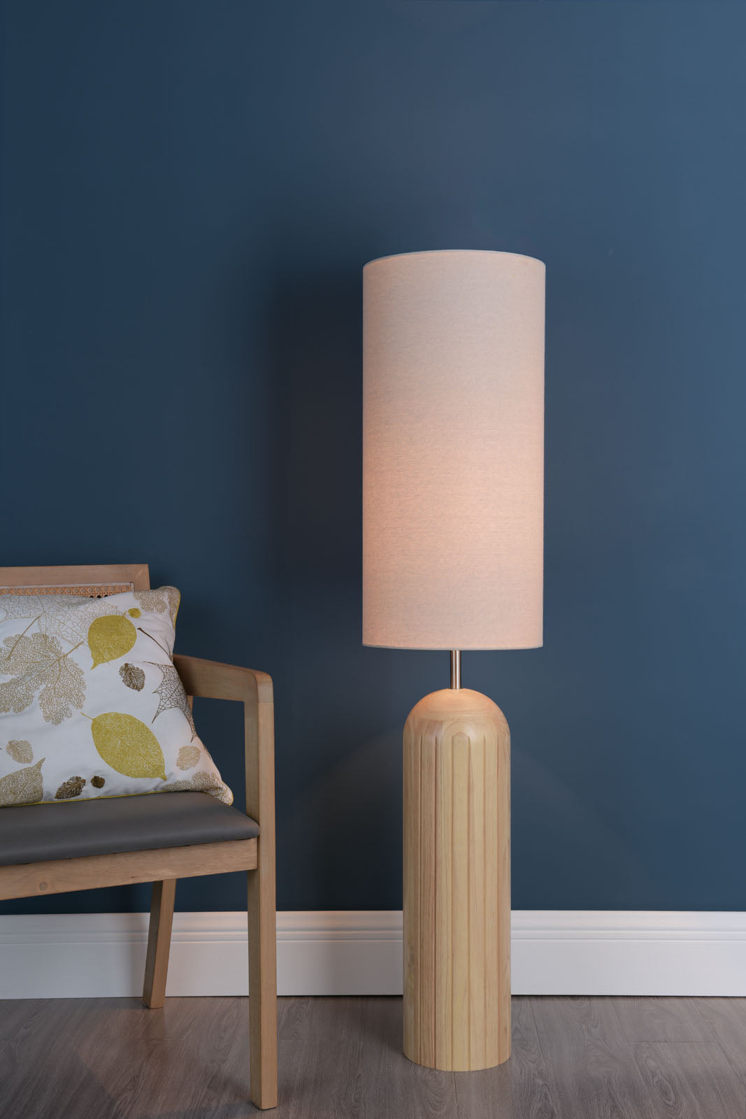 Tova Wooden Floor Lamp