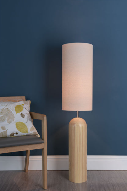 Tova Wooden Floor Lamp