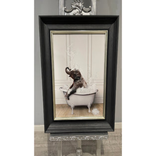 ELEPHANT TUB 50X40 WALL ART