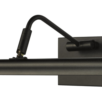 Tyrus Satin Black 35Cm LED Picture Light