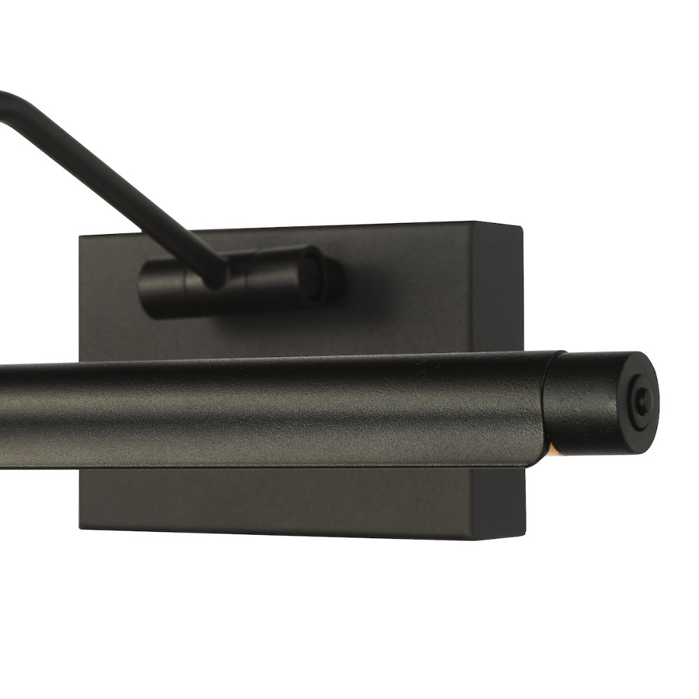 Tyrus Satin Black 35Cm LED Picture Light