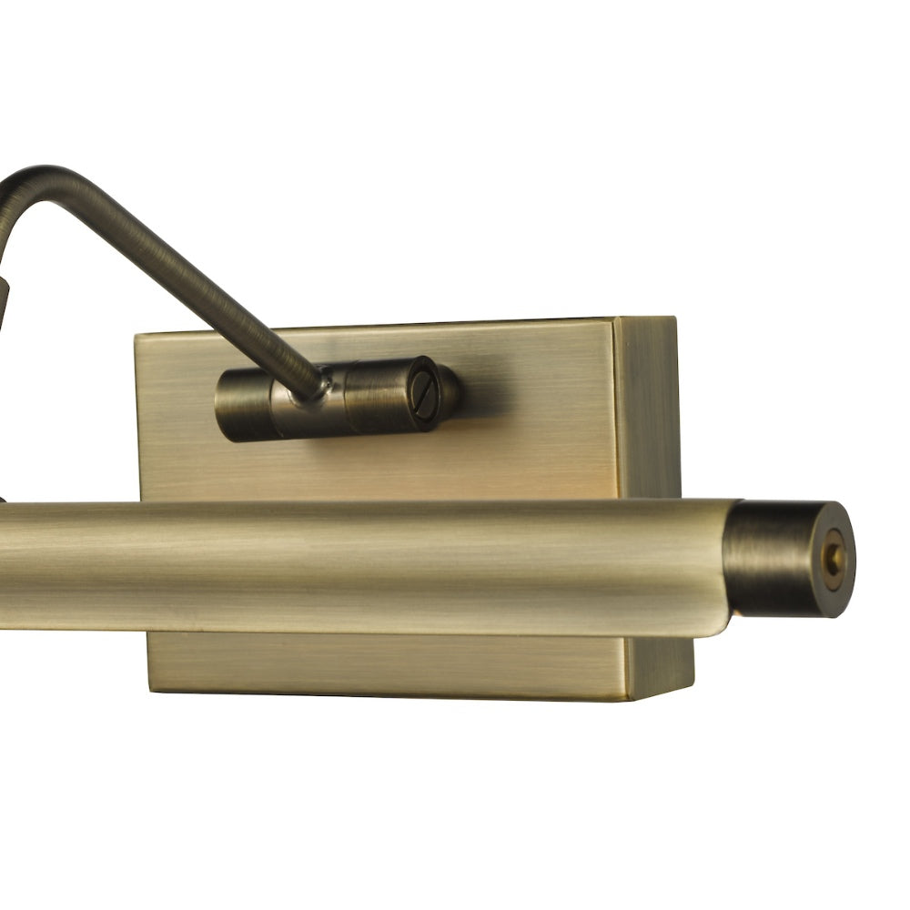Tyrus Brushed Bronze 35Cm LED Picture Light