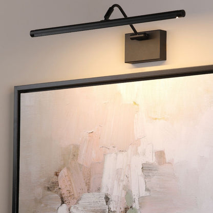 Tyrus Satin Black 50Cm LED Picture Light