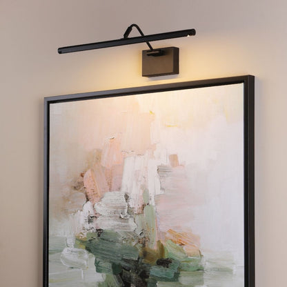 Tyrus Satin Black 50Cm LED Picture Light
