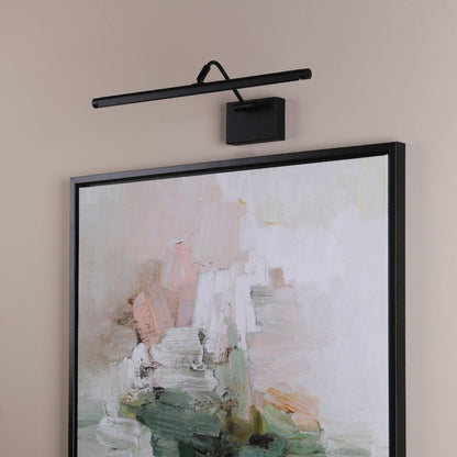 Tyrus Satin Black 50Cm LED Picture Light