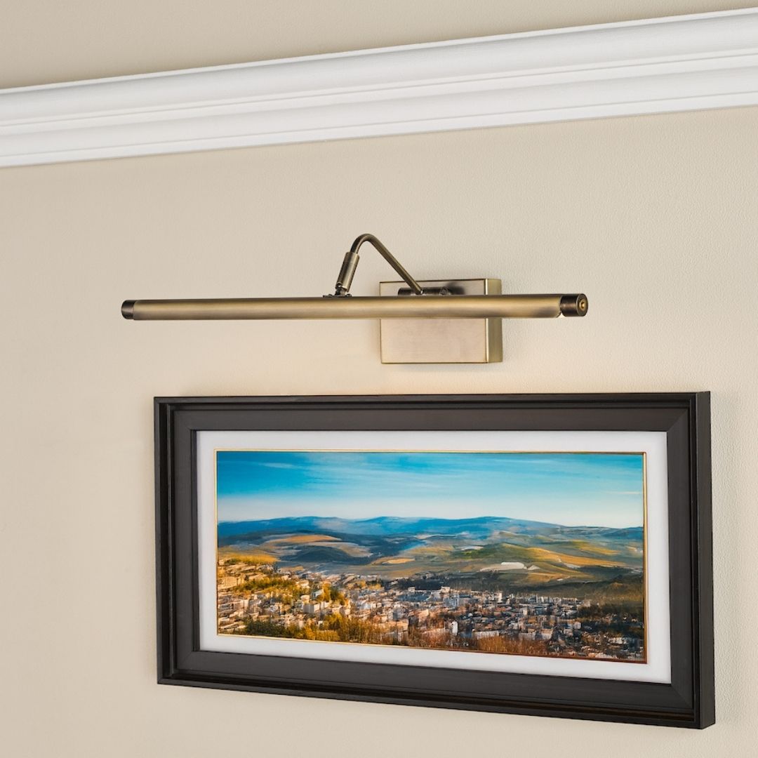 Tyrus Brushed Bronze 50Cm LED Picture Light