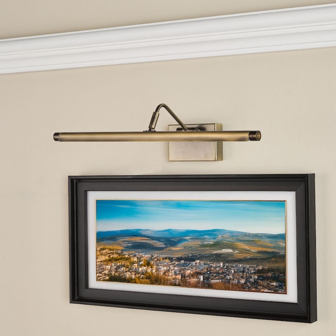Tyrus Brushed Bronze 50Cm LED Picture Light