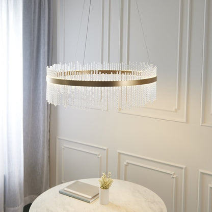 Virbrook Large Gold LED Pendant Ceiling Light