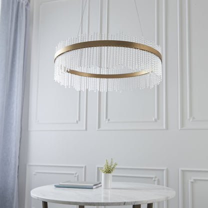 Virbrook Large Gold LED Pendant Ceiling Light