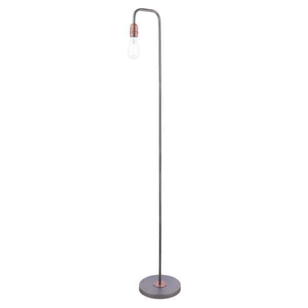 Vitor Industrial Copper Floor Lamp