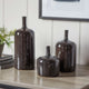 Vormark Set of 3 Ornaments in Dark Brown